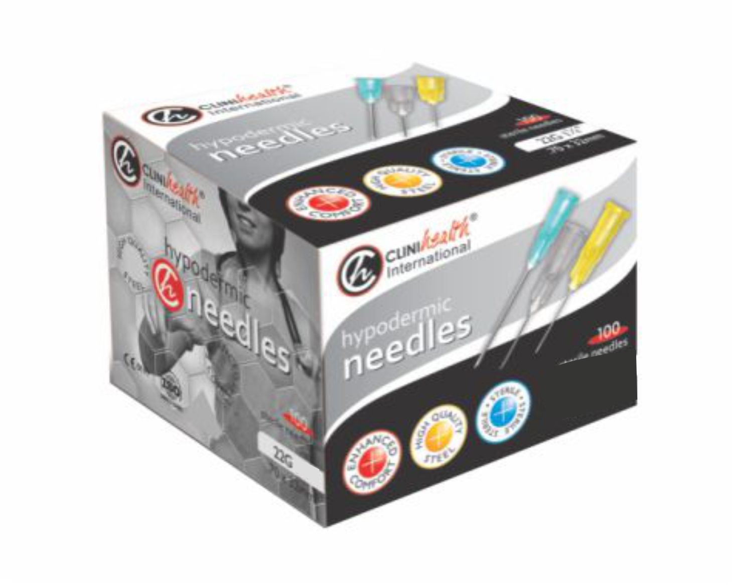 22G-25.jpg Needle 22G 1" (.70x.25) -100s - Image 1