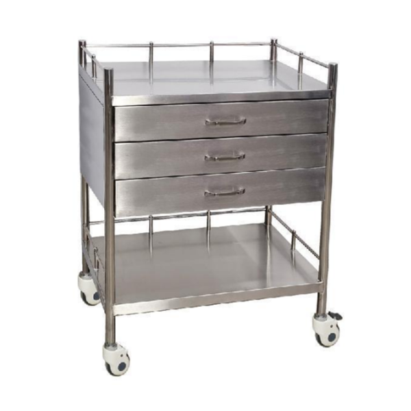 Stainless Steel Trolley - 3 Layer