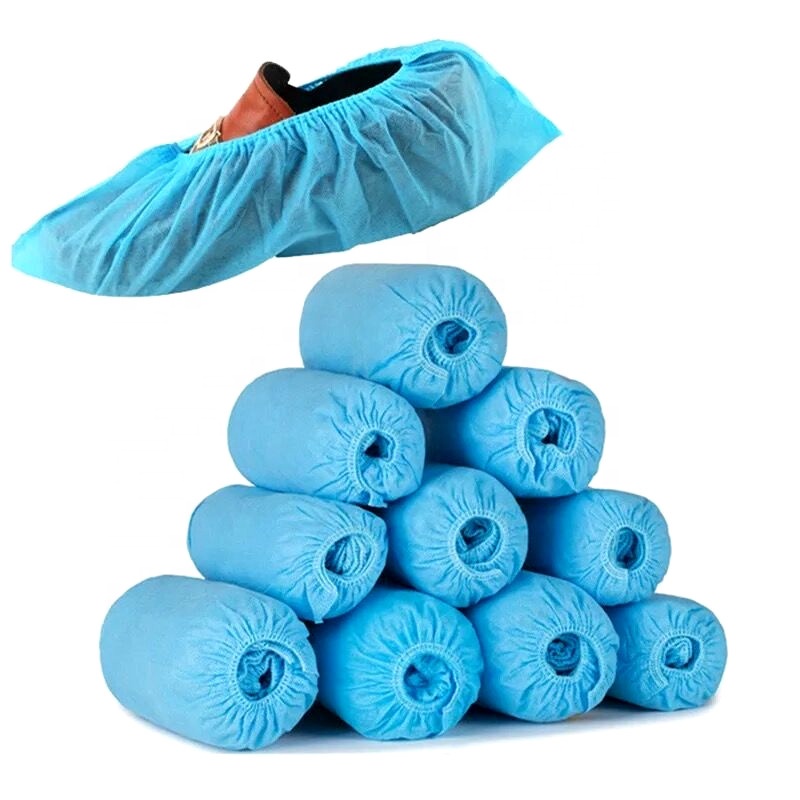51yxGWyLmkL-1.jpg Shoe Covers Disposable Non Woven -100s - Image 1