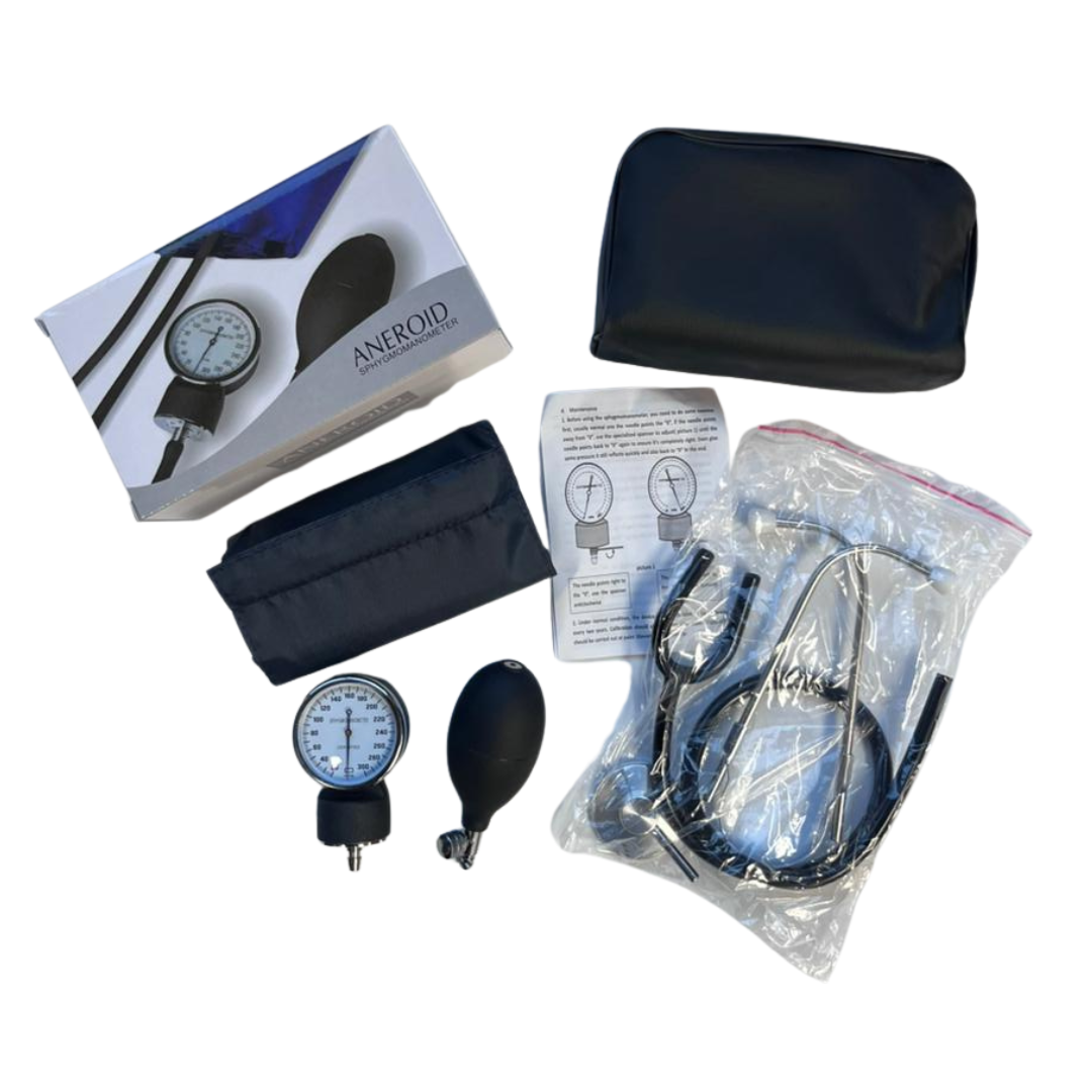 Aneroid Sphy with steth Aneroid Sphygmomanometer with Stethoscope - Image 1