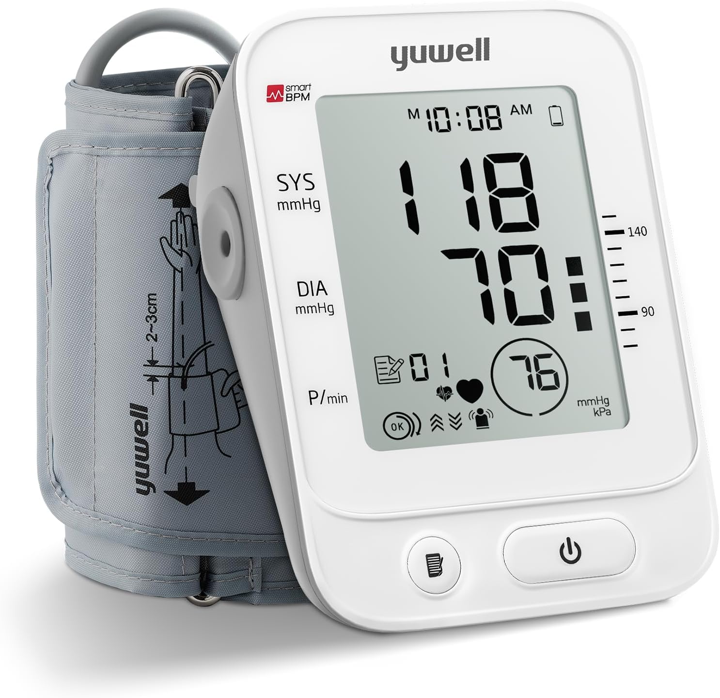 Basic-Blood-Pressure-Yuwell-YE-660D.jpg Basic Blood Pressure Yuwell YE-660D - Image 1