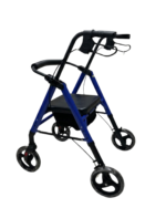 Rollator 4 wheel with Bag and Detachable Back - Aluminum