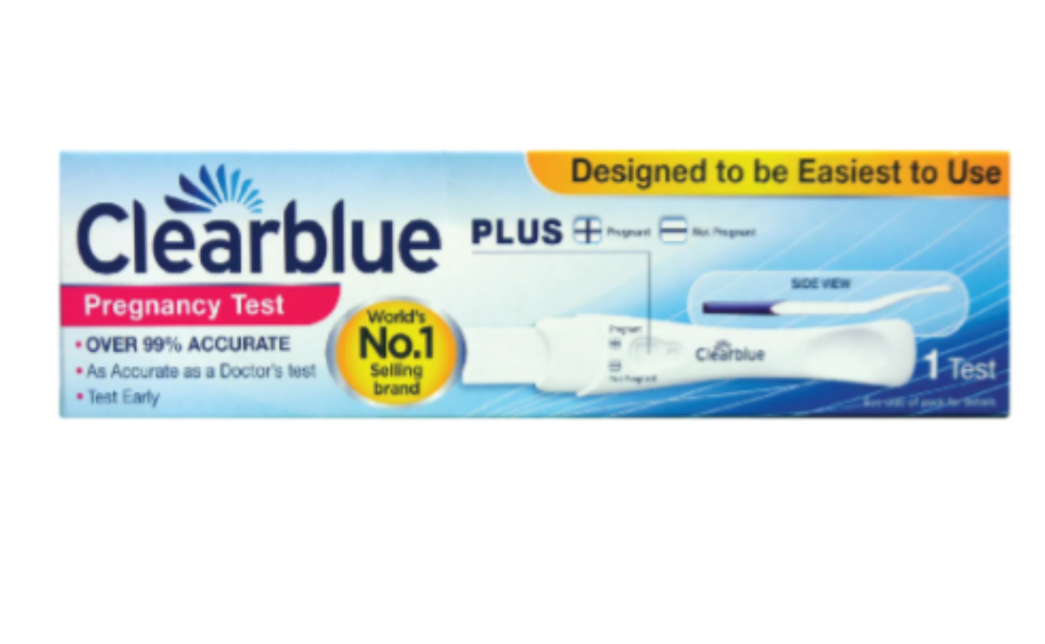 Clearblue-2.jpg Clearblue Rapid Detect Pregnancy Test - Singles - Image 1