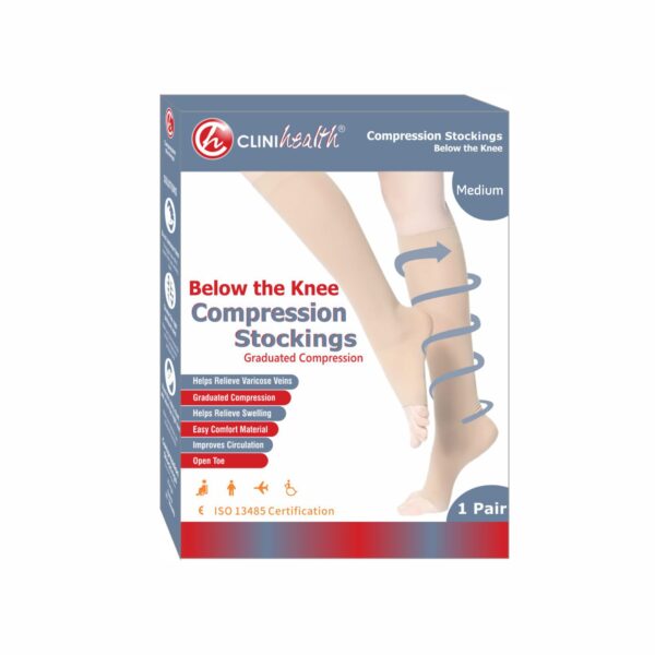 Compression Stockings Medium Below the Knee Class 3