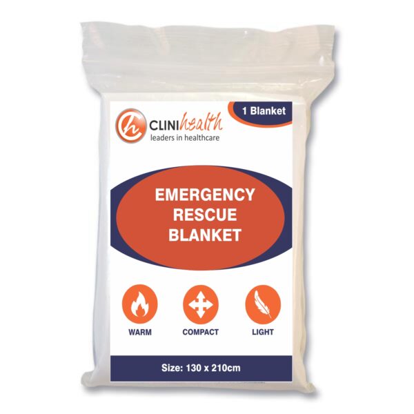 Emergency Rescue Blanket 130 x 210cm - Singles