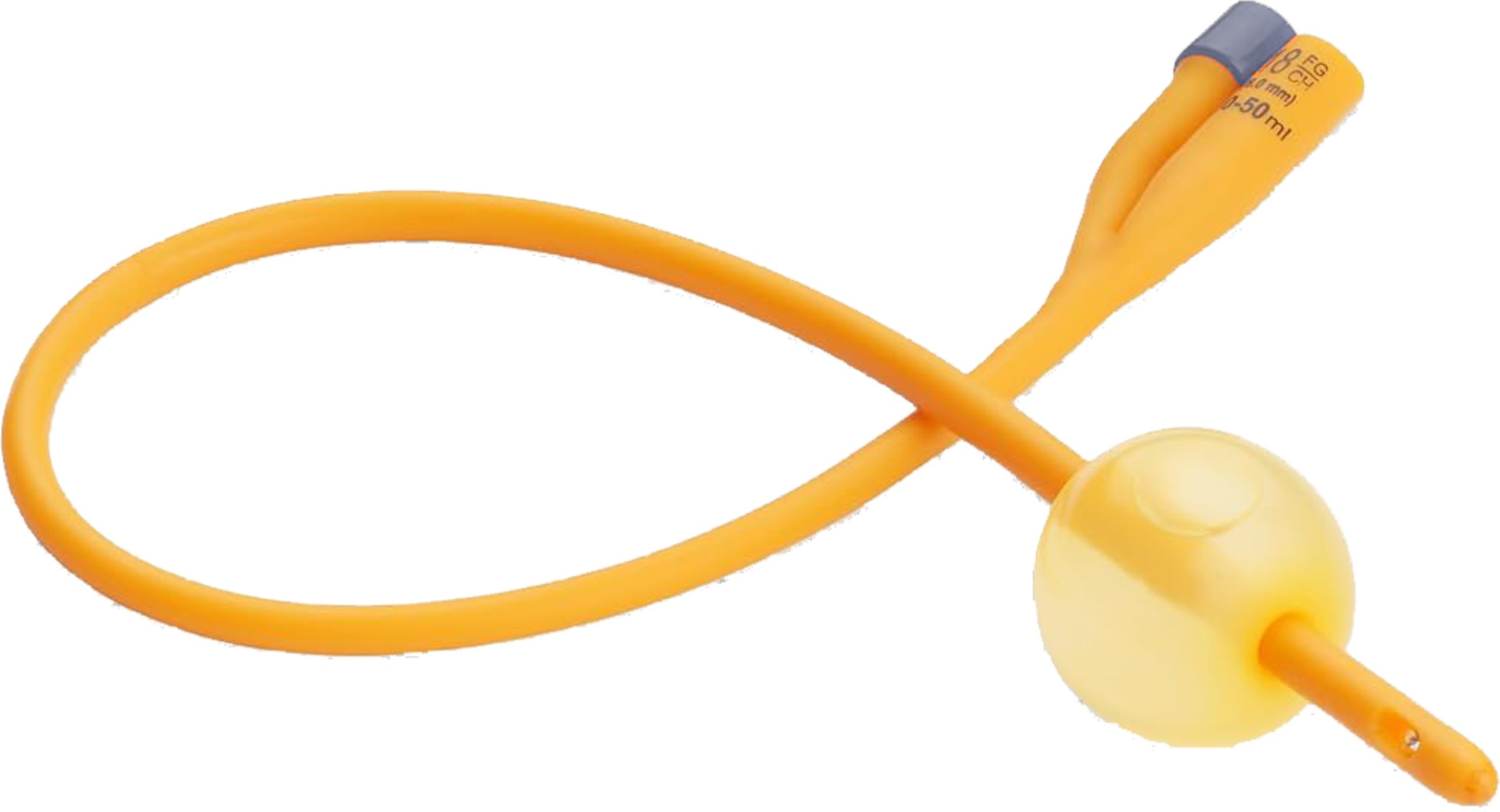 Foley-Catheter-Latex-Silicone-Two-Way-30FR-10s-Dark-Grey-scaled-1.jpg Foley Catheter 100% Latex Silicone Two Way 30FR Dark Grey- 10s - Image 1