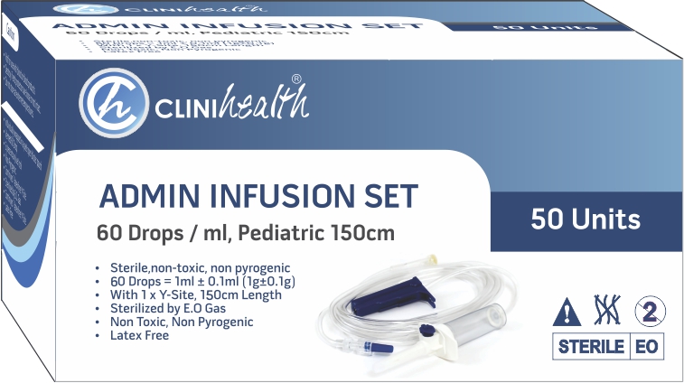 IV-SET-60-DROP.jpg IV Admin Solution Set 60 Drop Latex Free - Paediatric-50s - Image 1