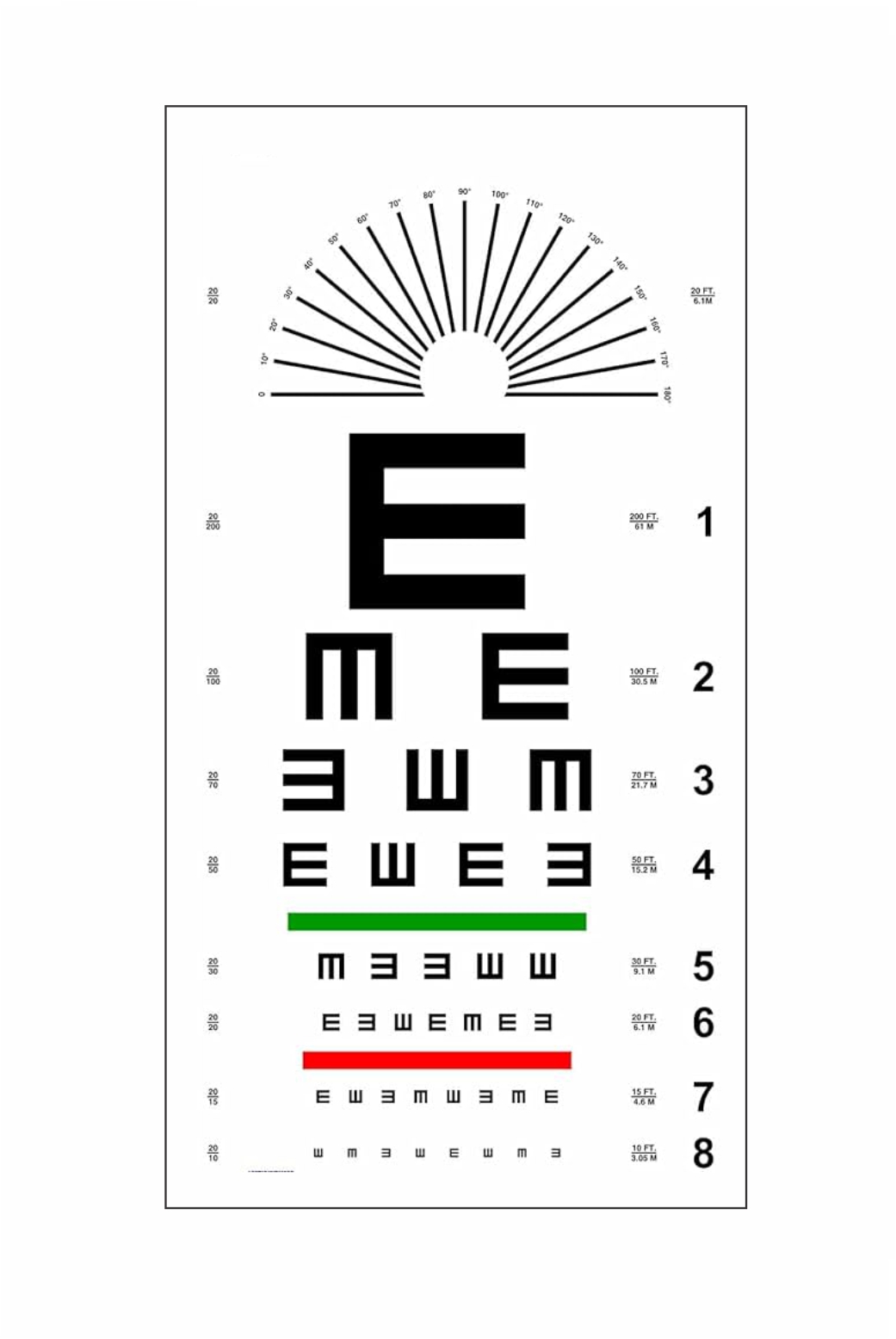 Illiterate.jpg Eye Chart Snellen Illiterate - 1s - Image 1