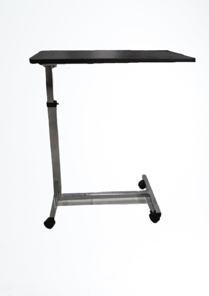 Overbed Table - Stainless Steel
