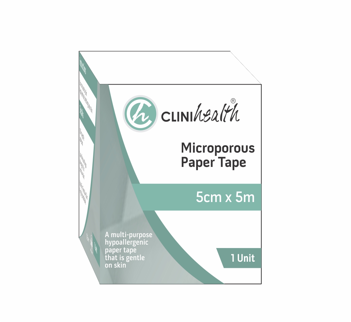 Micropore-5-x5cm.jpg Microporous Paper Tape - 5x5m - Singles - Image 1