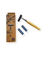 Razor Bamboo Handle 2 Blade - Image 2