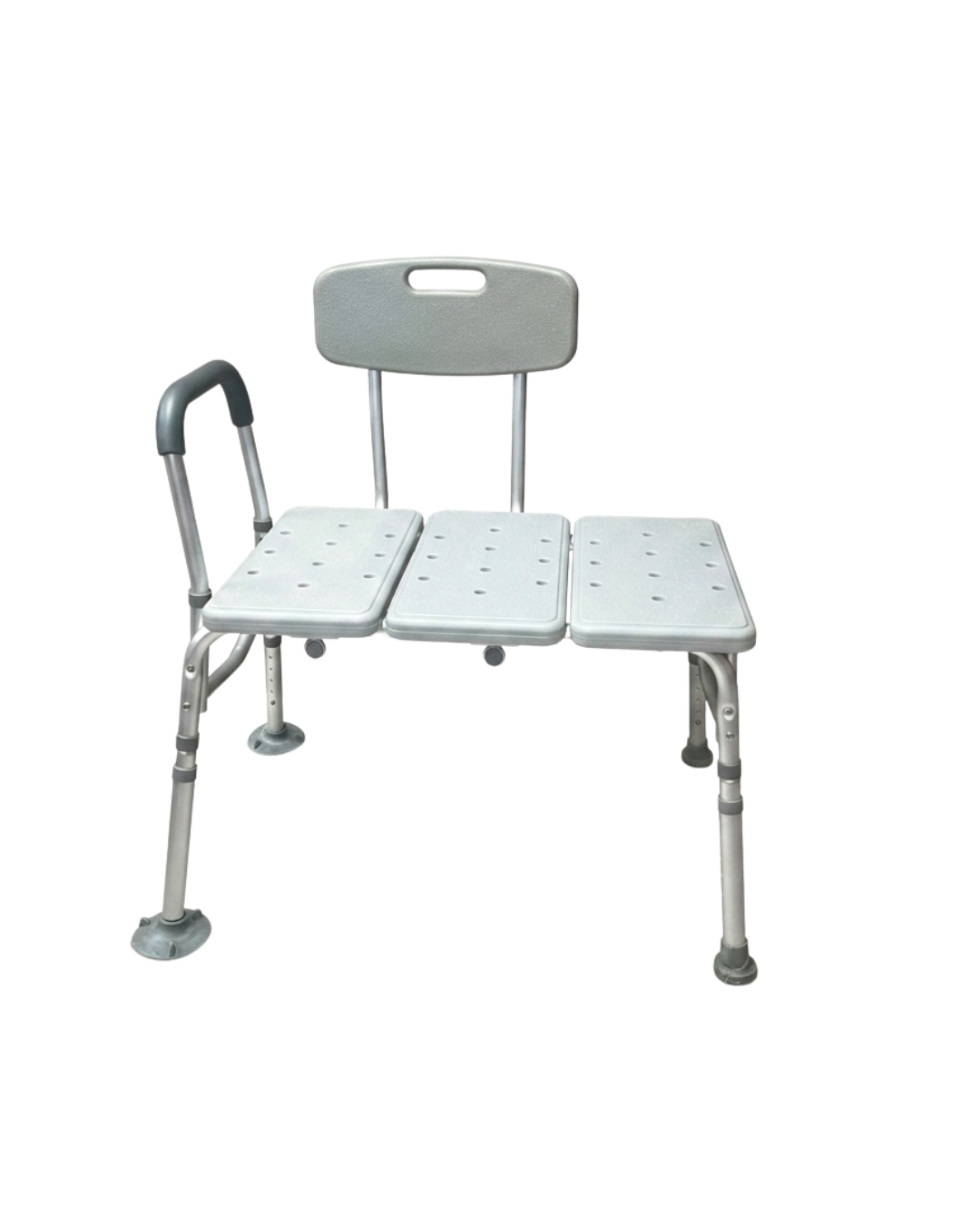 Shower-Chair-Bench-1.png Shower Chair Bench with One Side Handle and Backrest - Image 1