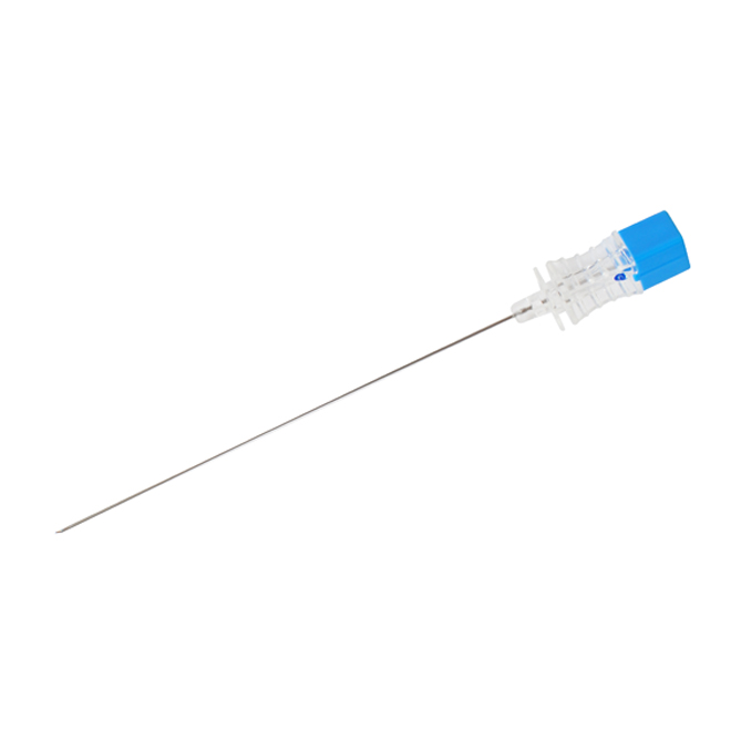 Spinal-Needle-Quincke-Point-23gx90cm-Blue-50s.jpg Spinal Needle Quincke Point 23gx90mm - 50s - Image 1