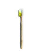Bamboo Toothbrush Adult 0.18mm Medium with dust cap