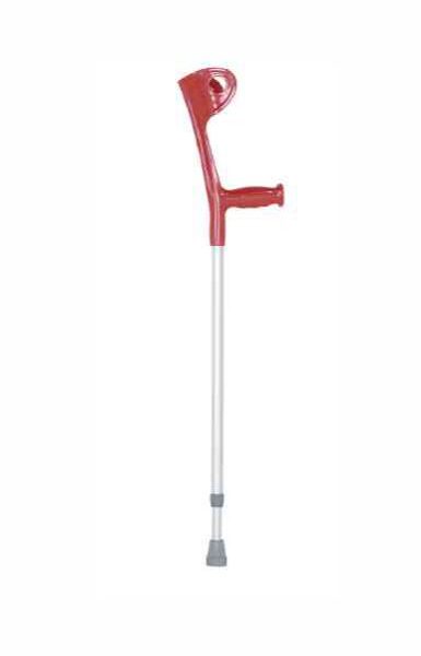 Elbow Crutch Red Single