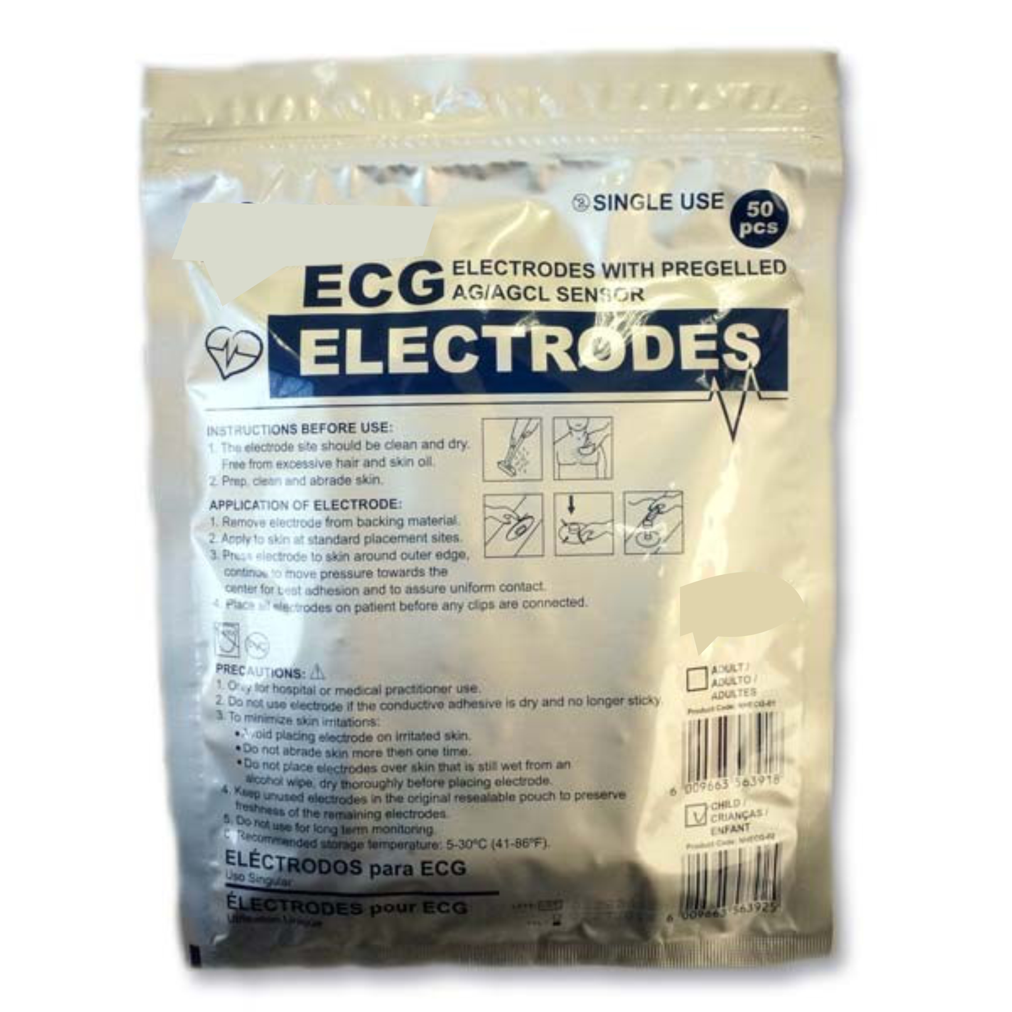 ecg.jpg ECG Electrodes Pre Gelled - Child 50s - Image 1
